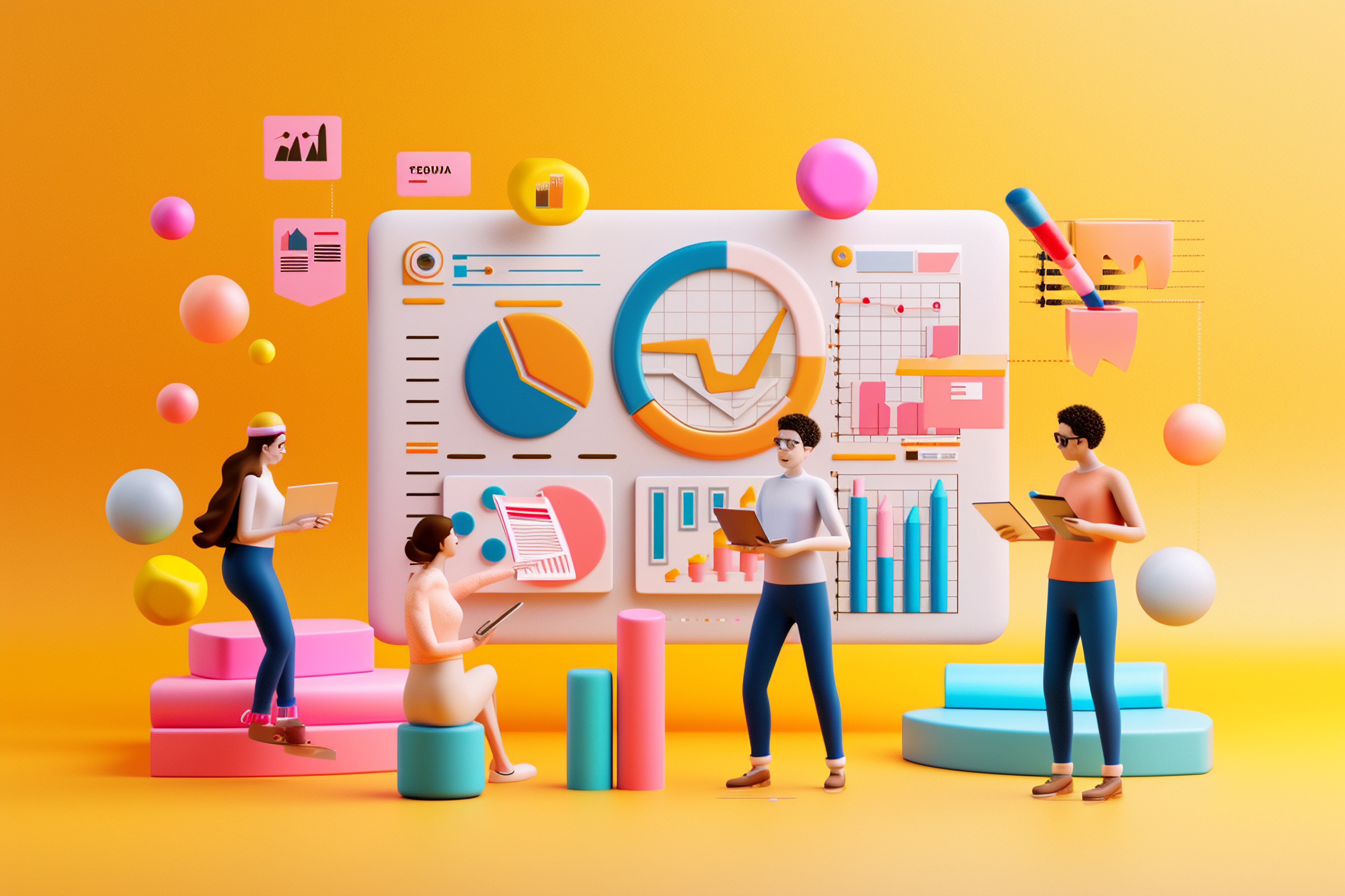 Digital Marketing Illustration